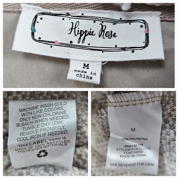 Hippie Rose Sherpa Quarter-Zip Long-Sleeve Top - Picture 15 of 15